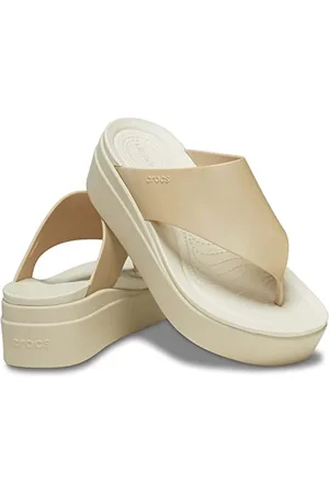 Crocs Brooklyn Flip damskie, Kość szampana, 41/42 EU