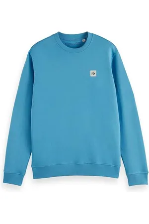 Scotch&Soda Męska bluza Essential Badge Crew Sweat, , S