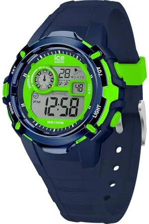 Ice-Watch ICE digit explorer Dino - Niebieski zegarek chłopięcy z silikonowym paskiem - 023263 (Mały)