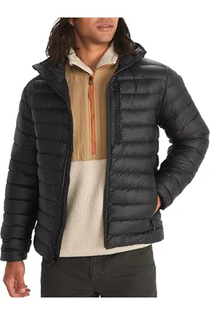 Marmot Meżczyzni Highlander Hoody, Ciepła Kurtka Puchowa, Ocieplana Kurtka Zimowa z Kapturem, Oddychająca, Lekka Kurtka Outdoorowa, Wiatroszczelna, , L