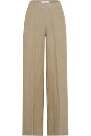 Brax Style Maine Pure Linen Wide Leg spodnie damskie, , 31W / 32L