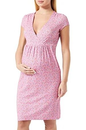 Noppies Maternity damska sukienka Bayamo z krótkim rękawem All Over Print, Cyclamen-N072, M, , 38