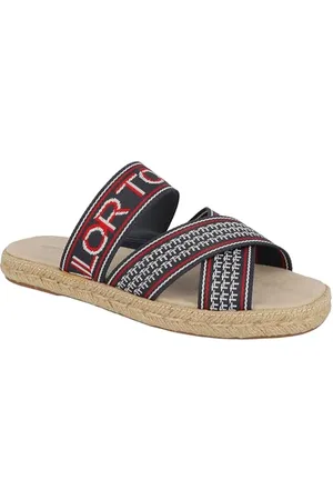 TOM TAILOR Damskie 5397804 płaskie pantofle, granatowo-biało-czerwone, rozmiar 40, , 40 EU