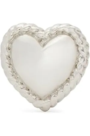 Kate Spade Mini Heart Studs, Silver
