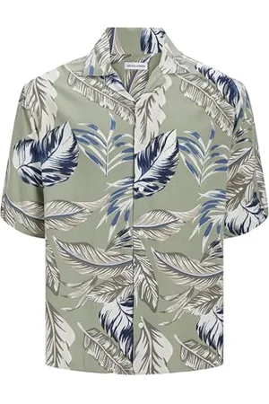 JACK & JONES Męska koszula o luźnym kroju, , S