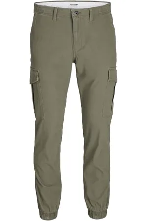 JACK & JONES JPSTMARCO JJJOE Cuffed Cargo, Dusty Olive, 36W / 32L