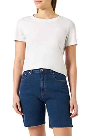 JACK & JONES Damskie szorty JJXX JXHAZEL HW Long RH AKM LN Shorts, , S