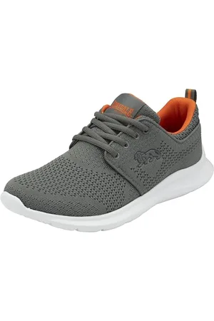 Lonsdale London Męskie buty do biegania po szosie, Durham Grey/Orange/Dk Grey, 8 UK, , 40.5 EU