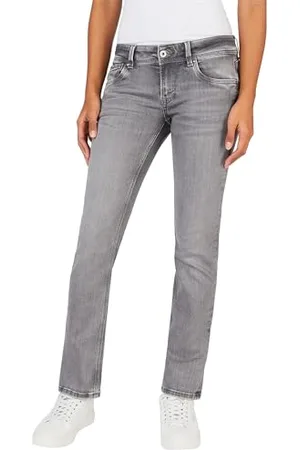 Pepe Jeans Damskie dżinsy Saturn, szare (denim-XV4), 34W/34L, , 34W / 34L