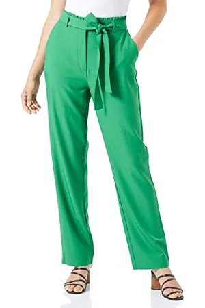 Pieces® Spodnie damskie Pcbosella Hw Paperbag Straight Pant Noos, , XS