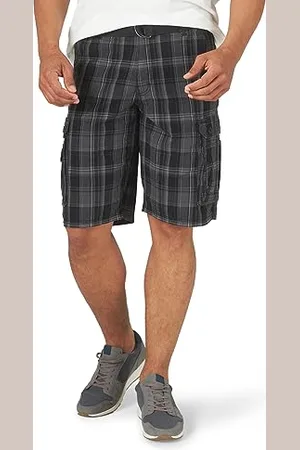 Lee Spodnie ogrodniczki męskie New Belted Wyoming Cargo Short, , 42