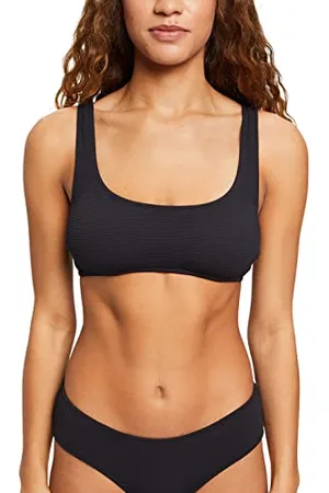 ESPRIT Body damskie JOIA Beach pad.Bra top bikini, czarne, 34