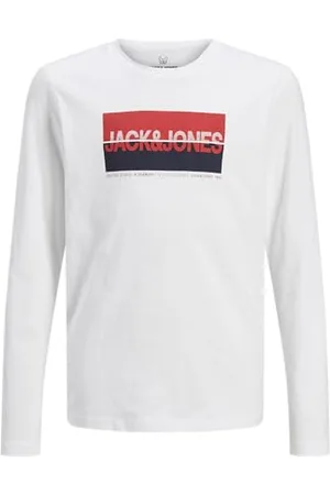 JACK&JONES JUNIOR Chłopięca koszulka z długim rękawem Jjnolan Tee Ls Crew Neck Mni, , 98