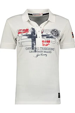 Geographical Norway Kerry Lady - Damska bawełniana koszulka polo kołnierzyk - regularny krój z krótkim rękawem - Klasyczna damska oddychająca koszulka polo, , M