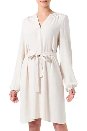 SELECTED Sukienka damska Slfviva Ls Short V-Neck Dress Noos, , 34