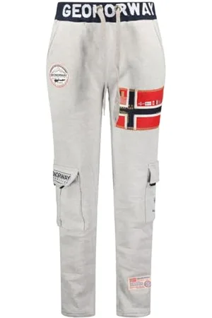 Geographical Norway Mycargo Lady Mycargo Damskie Spodnie Jogging - Spodnie Treningowe Sportowe Fitness Bieganie - Joga Damskie Kieszenie Bawełniane - Kobiety Wiosna Zima ( L), , L