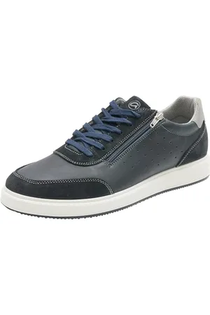ARA Męskie buty sportowe Genua, niebieskie, szare, 45 EU, , 45 EU