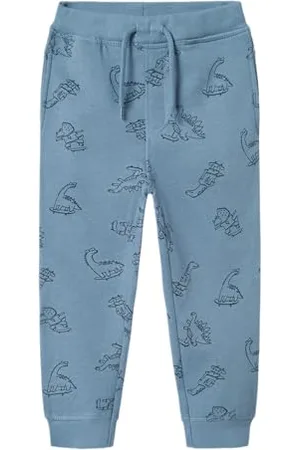 NAME IT Nmmvimo Nreg AOP SWE Pant Bru spodnie dresowe, , 92