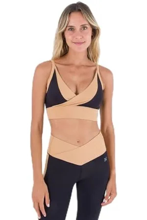 Hurley Damski H2o Dri Colorblock Bralette T-Shirt, , S, , S