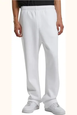 Build Your Brand Męskie spodnie sportowe Fluffy Trackpants, luźne spodnie do biegania o luźnym kroju, rozmiary S-5XL, , XL