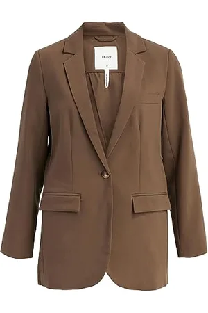 Object Damska marynarka Ojsigrid L/S NOOS Blezer, Dark Earth, 42