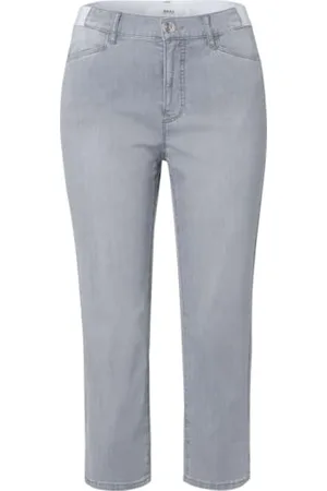 Brax Damskie spodnie w stylu Mary Capri letnie capri, , 29W / 30L
