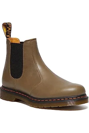 Dr. Martens DR MARTENS Chelsea Boot, Anfibi męskie, Olive Carrara, 41 EU, Olive Carrara, 41 EU