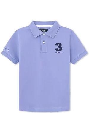 Hackett Chłopięca koszulka polo z numerem Heritage, niebieska (niebieska), 2 lata, , 24 miesi?cy