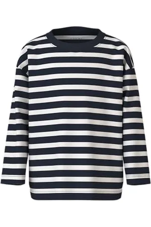 NAME IT Chłopięce Nmmvaksel Ls RLX Top, , 110