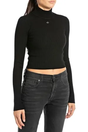 Replay Damski sweter slim fit, , L