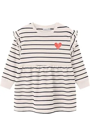 NAME IT Dziewczęca Nmftorina Nreg SWE Dress Bru Pb, , 80
