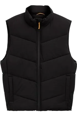 TOM TAILOR Męska kamizelka 1042106, 29999-Black, S, , S