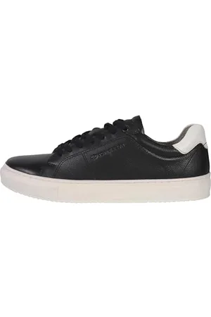 TOM TAILOR Męskie 7458000002 Sneakers, czarne, 46 EU, , 46 EU