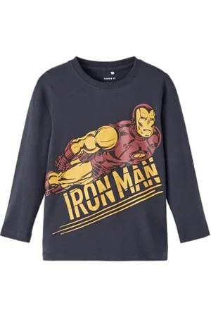 NAME IT NMMNIMBUS Marvel LS TOP Box MAR, , 110