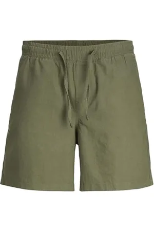JACK & JONES JPSTJAIDEN JJSUMMER Linen Blend Short SN, , S