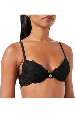 Emporio Armani Damski biustonosz push-up z wyjmowanymi wkładkami i 2 pętlami wiązki wiecznej, 34A, , 75A