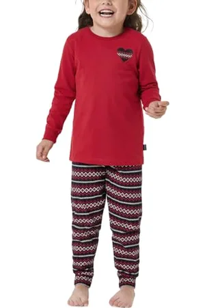 Schiesser Piżama zestaw długa - 100% organiczna bawełna ekologiczna - rozmiar od 92 do 140, , 92 cm