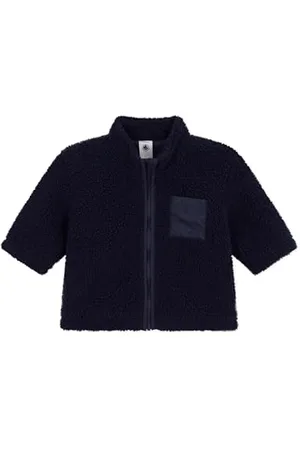 Petit Bateau Chłopięca kurtka A08Q2, niebieska smoking, 18 miesięcy, , 18 miesi?cy