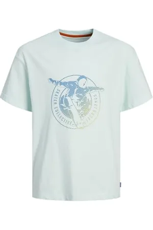JACK&JONES JUNIOR JOCSC Gradient Logo Tee SS OS JNR, , 128