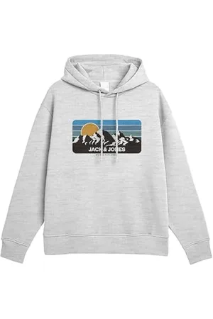 JACK & JONES Jjpeak Sweat Hood męska bluza z kapturem, , XS