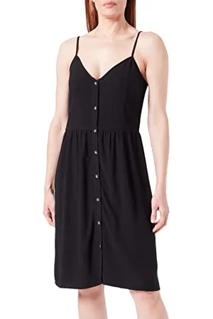 Pieces® 5715367304047 Sukienka damska PCVINSTY Slip Dress NOOS, czarna, S, , S
