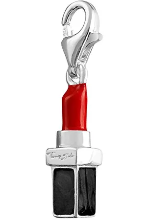 Thomas Sabo Damen-Charm Club Lippenstift Sterlingsilber 925 Emaille 0298-007-10