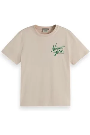Scotch&Soda Chest Artwork Regular T-Shirt, , S