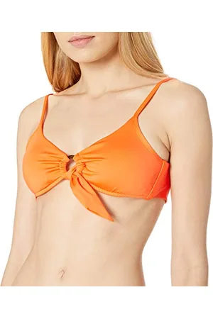 Seafolly Damski aktywny pierścionek z przodu braletka bikini top