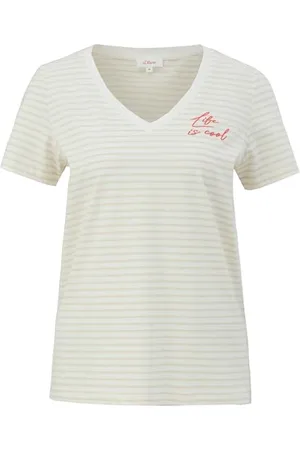 QS by s.Oliver T-shirt damski w paski, , 34
