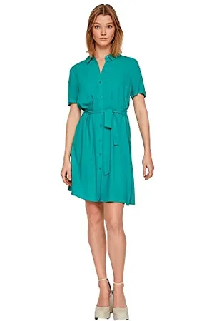 VILA VIPAYA S/S Shirt Dress/SU - NOOS, , 38