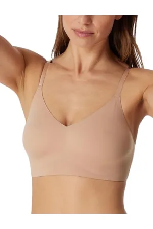 Schiesser Damen Bustier Spaghettiträger mit herausnehmbaren Pads - Invisible Soft