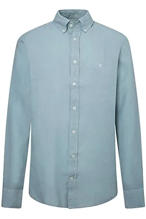 Hackett Hackett Garment Dyed B Long Sleeve Shirt S
