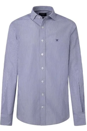 Hackett Męska koszula Essential Fine Bengal Stripe, , 3XL