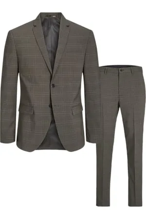 JACK & JONES Jprfranco Check Suit Sn garnitur męski, , 50